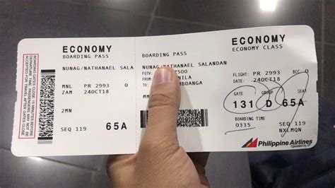 philippine airlines ticket